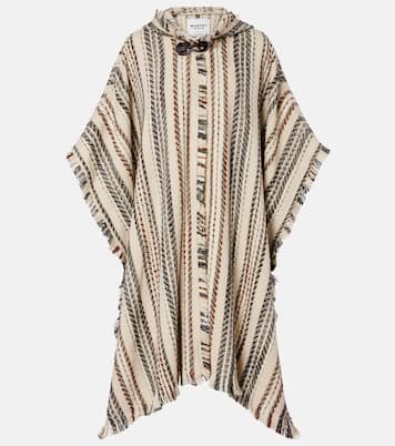 Iseline striped poncho | Marant Etoile
