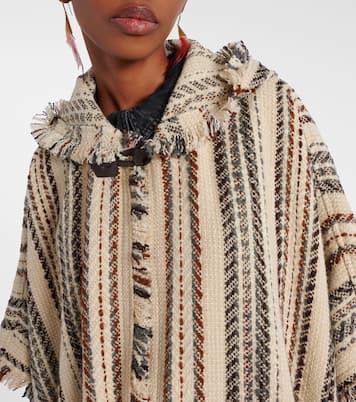Iseline striped poncho | Marant Etoile