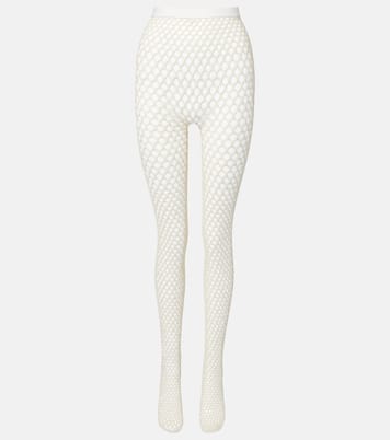 RHW Web wool-blend tights | Wardrobe.NYC