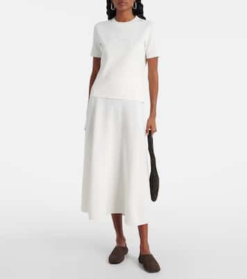 Lazio crêpe midi skirt | Max Mara