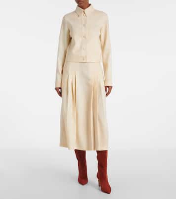 Bottes Aura en daim | Gabriela Hearst