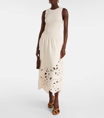 Rosaline broderie anglaise midi dress | Ulla Johnson