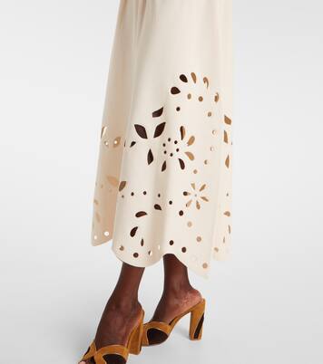 Rosaline broderie anglaise midi dress | Ulla Johnson