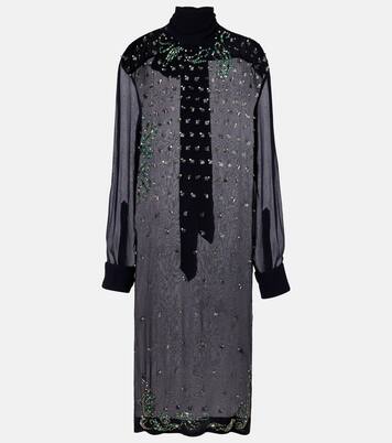 Verziertes Midikleid | Dries Van Noten