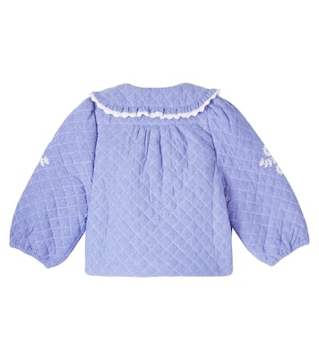 Jouliana embroidered cotton jacket | Louise Misha