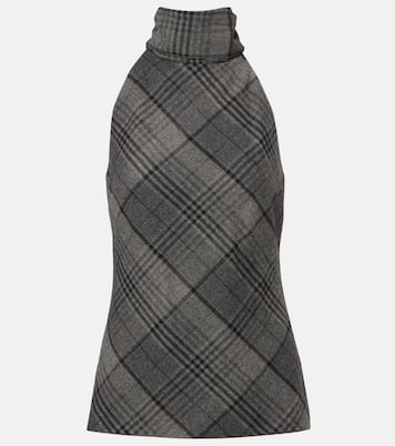 Chilton tie-neck wool blouse | Ralph Lauren Collection