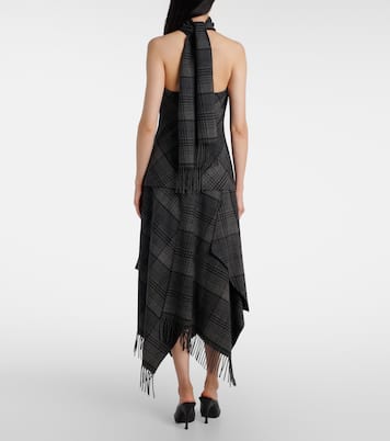 Chilton tie-neck wool blouse | Ralph Lauren Collection
