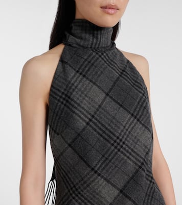 Chilton tie-neck wool blouse | Ralph Lauren Collection