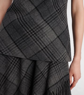 Chilton tie-neck wool blouse | Ralph Lauren Collection