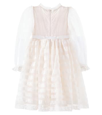 Lace-trimmed tulle dress | Petite Amalie  