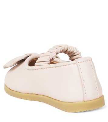 Baby Sylah leather Mary Jane flats | Donsje