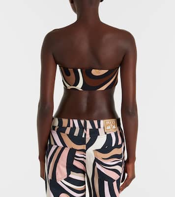 Top a fascia Hawaii in jersey | Pucci