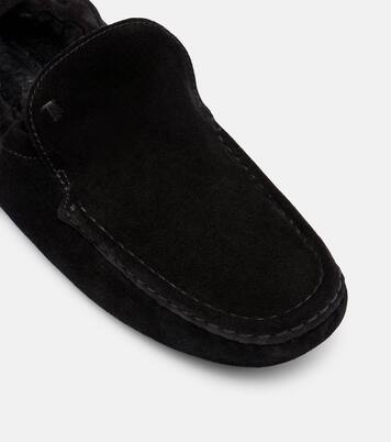 Gommino 시어링 라이닝 스웨이드 드라이빙 슈즈 | Tod's