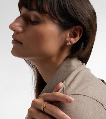 Rêve Escargot Petit 18kt gold earring with diamonds | Sophie Bille Brahe