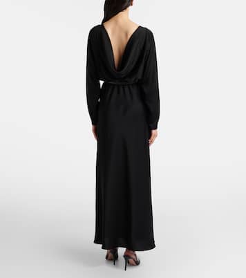 Draped satin gown | Max Mara