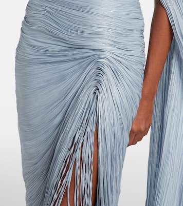 Tatiana pleated corset gown | Marmar Halim