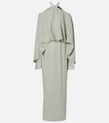 Cyclades embellished crêpe cady gown | Taller Marmo