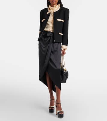 Crasher 125 leather platform sandals | Valentino Garavani