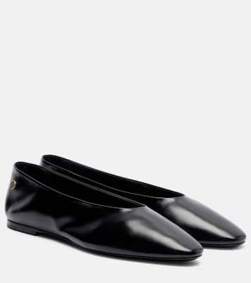 Sao leather ballet flats | Saint Laurent