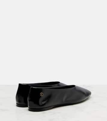 Sao leather ballet flats | Saint Laurent