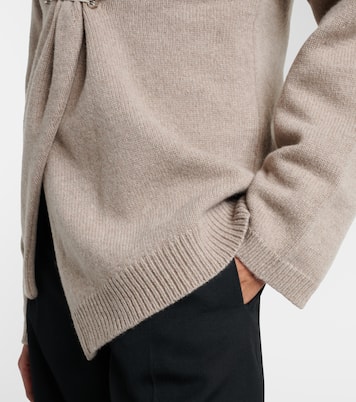 Wool and cashmere wrap cardigan | Róhe