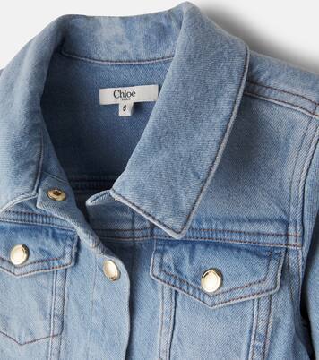 Denim jacket | Chloé Kids