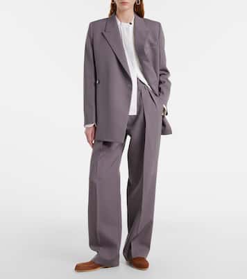 Loafers aus Veloursleder | Jil Sander