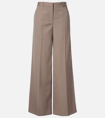 Dender wool wide-leg pants | The Row