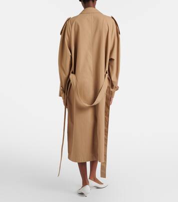 Dester cotton and cashmere trench coat | The Row