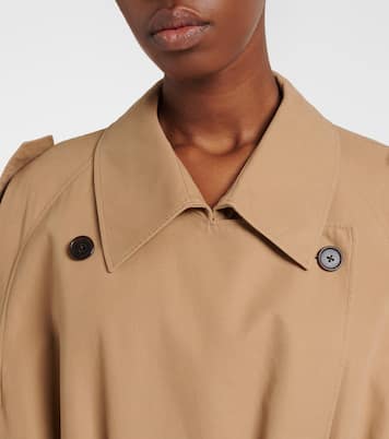Dester cotton and cashmere trench coat | The Row
