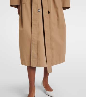 Dester cotton and cashmere trench coat | The Row