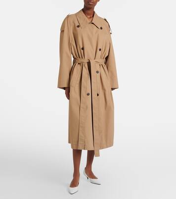 Dester cotton and cashmere trench coat | The Row