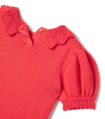 Niko crochet-trimmed cotton top  | Bonton