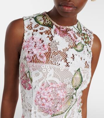 Embroidered cocktail dress | Oscar de la Renta