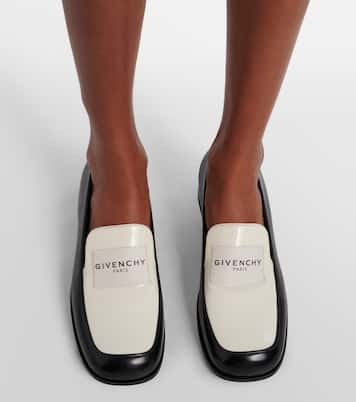 Label leather loafers | Givenchy