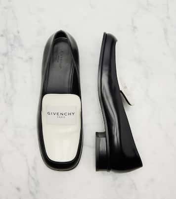 Label leather loafers | Givenchy