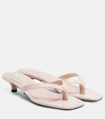 Leather thong sandals | Toteme