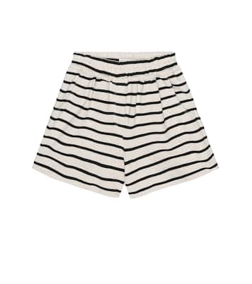 Shorts a righe in cotone | Brunello Cucinelli Kids