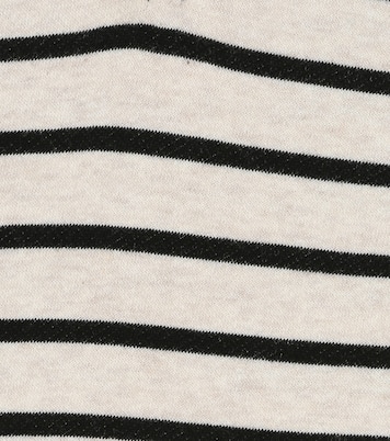 Shorts a righe in cotone | Brunello Cucinelli Kids