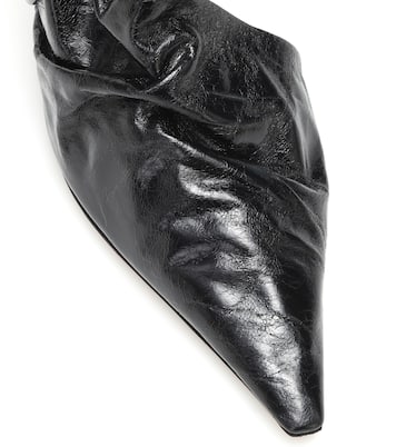Point 90 leather slingback pumps | Bottega Veneta