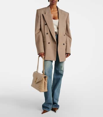 Loulou Medium leather shoulder bag | Saint Laurent