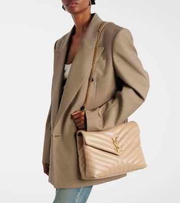 Loulou Medium leather shoulder bag | Saint Laurent