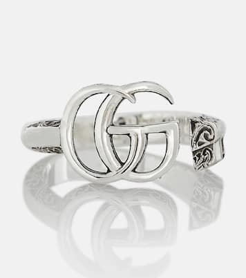 Bague Double G en argent sterling | Gucci