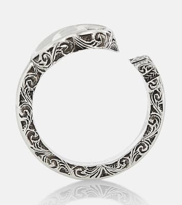 Bague Double G en argent sterling | Gucci