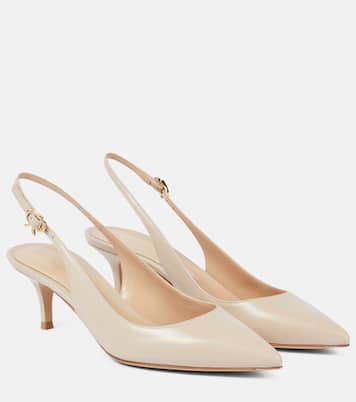 Escarpins Ribbon Sling en cuir | Gianvito Rossi