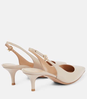 Escarpins Ribbon Sling en cuir | Gianvito Rossi
