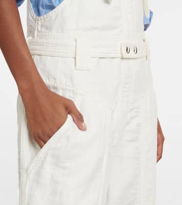 Salopette Keisha in cotone e lino | Isabel Marant