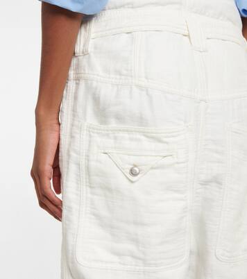 Salopette Keisha in cotone e lino | Isabel Marant