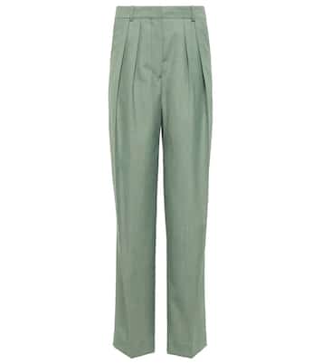Pantalon ample à taille haute | Victoria Beckham