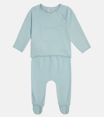 Bébé – Ensemble top et pantalon en coton | Il Gufo